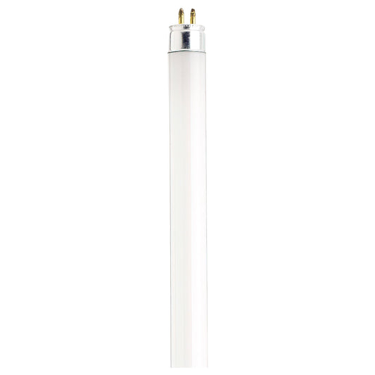 image of 8 Watt - T5 - Preheat Fluorescent - 3000K Warm White - 52 CRI - Miniature Bi Pin base
