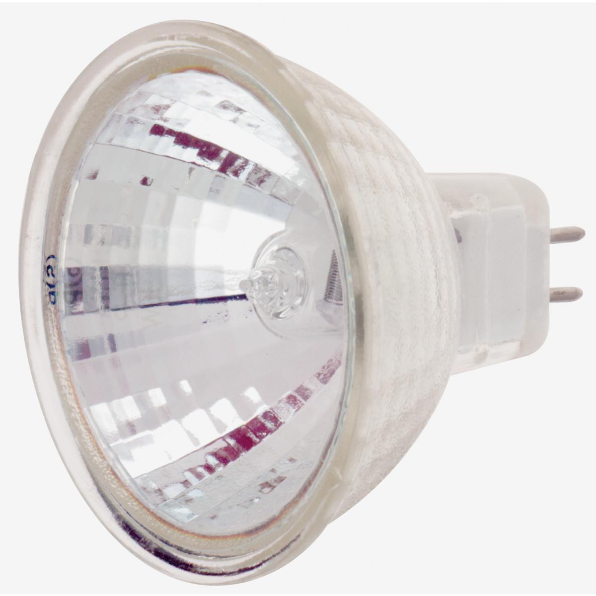 image of 35 Watt - Halogen - MR16 - 2000 Average rated hours - Miniature 2 Pin Round base - 120 Volt