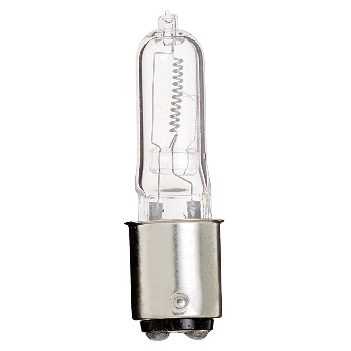 image of 50 Watt - Halogen - T4 - Clear - 2000 Average rated hours - 750 Lumens - DC Bay base - 120 Volt