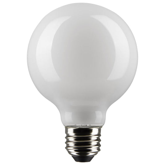 4.5 Watt G25 LED - White - Medium base - 90 CRI - 2700K - 120 Volt - 2 Pack