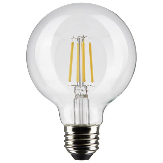 6 Watt G25 LED - Clear - Medium base - 90 CRI - 3000K - 120 Volt - 2 Pack