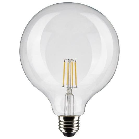 6 Watt G40 LED - Clear - Medium base - 90 CRI - 4000K - 120 Volt