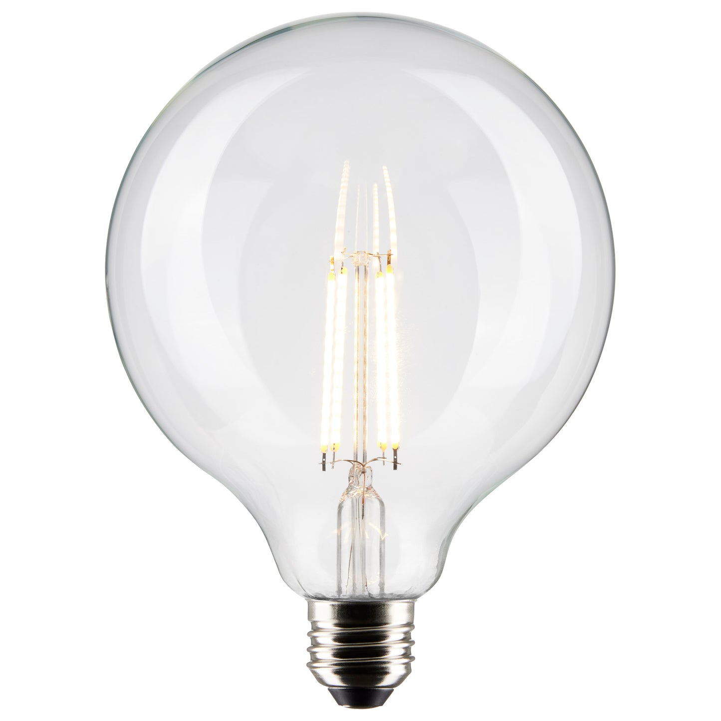 image of 8 Watt G40 LED - Clear - Medium base - 90 CRI - 3000K - 120 Volt