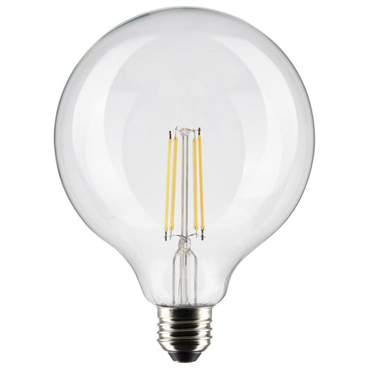 8 Watt G40 LED - Clear - Medium base - 90 CRI - 4000K - 120 Volt