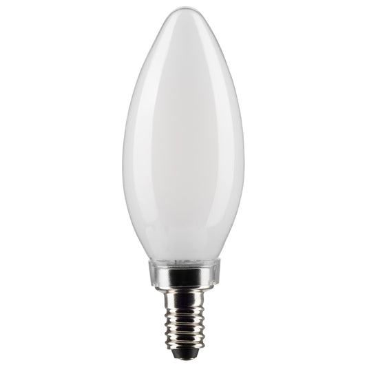 image of 3 Watt B11 LED - Frost - Candelabra base - 90 CRI - 2700K - 120 Volt