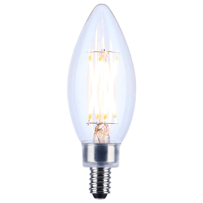 image of 5.5 Watt B11 LED - Clear - Candelabra base - 90 CRI - 2700K - 120 Volt