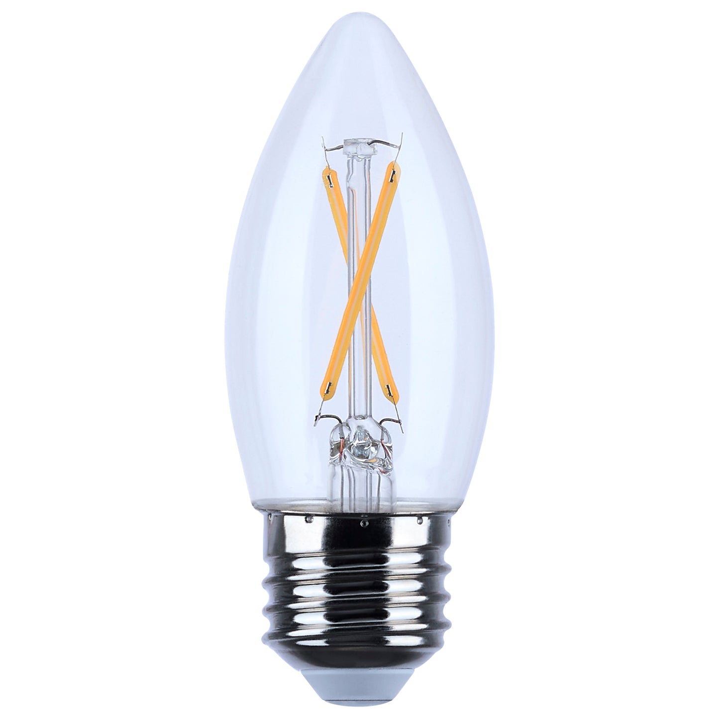 image of 3 Watt B11 LED - Clear - Medium base - 90 CRI - 2700K - 120 Volt