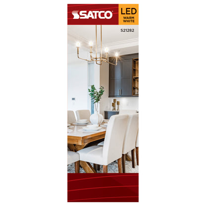 image of 3 Watt B11 LED - Clear - Medium base - 90 CRI - 2700K - 120 Volt