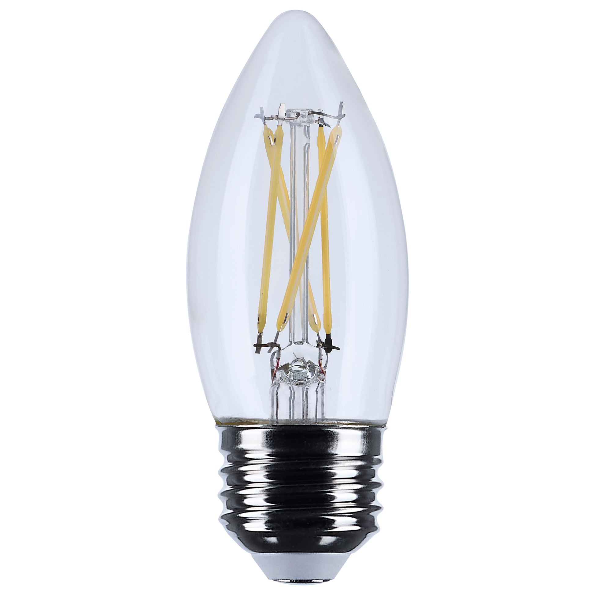 image of 5.5 Watt B11 LED - Clear - Medium base - 90 CRI - 2700K - 120 Volt