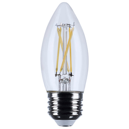 image of 5.5 Watt B11 LED - Clear - Medium base - 90 CRI - 2700K - 120 Volt