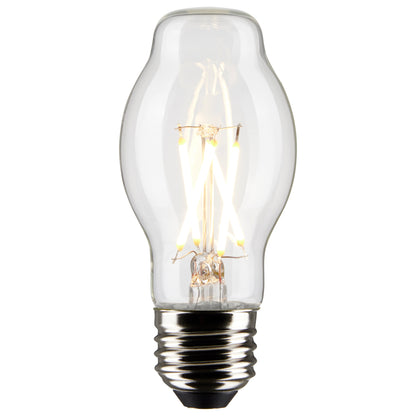 image of 5 Watt BT15 LED - Clear - Medium base - 90 CRI - 2700K - 120 Volt