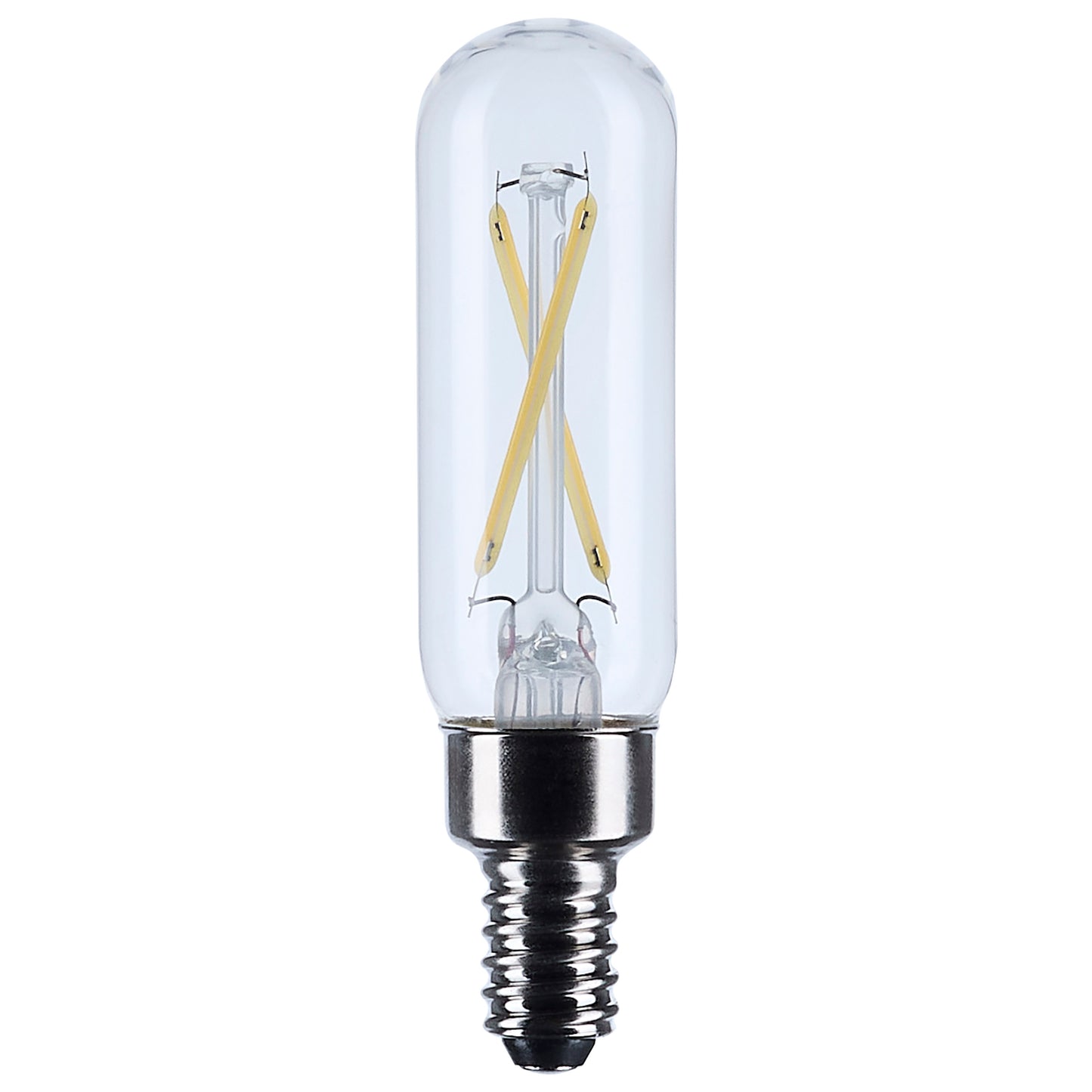 image of 2.8 Watt T6 LED - Clear - Candelabra base - 90 CRI - 2700K - 120 Volt