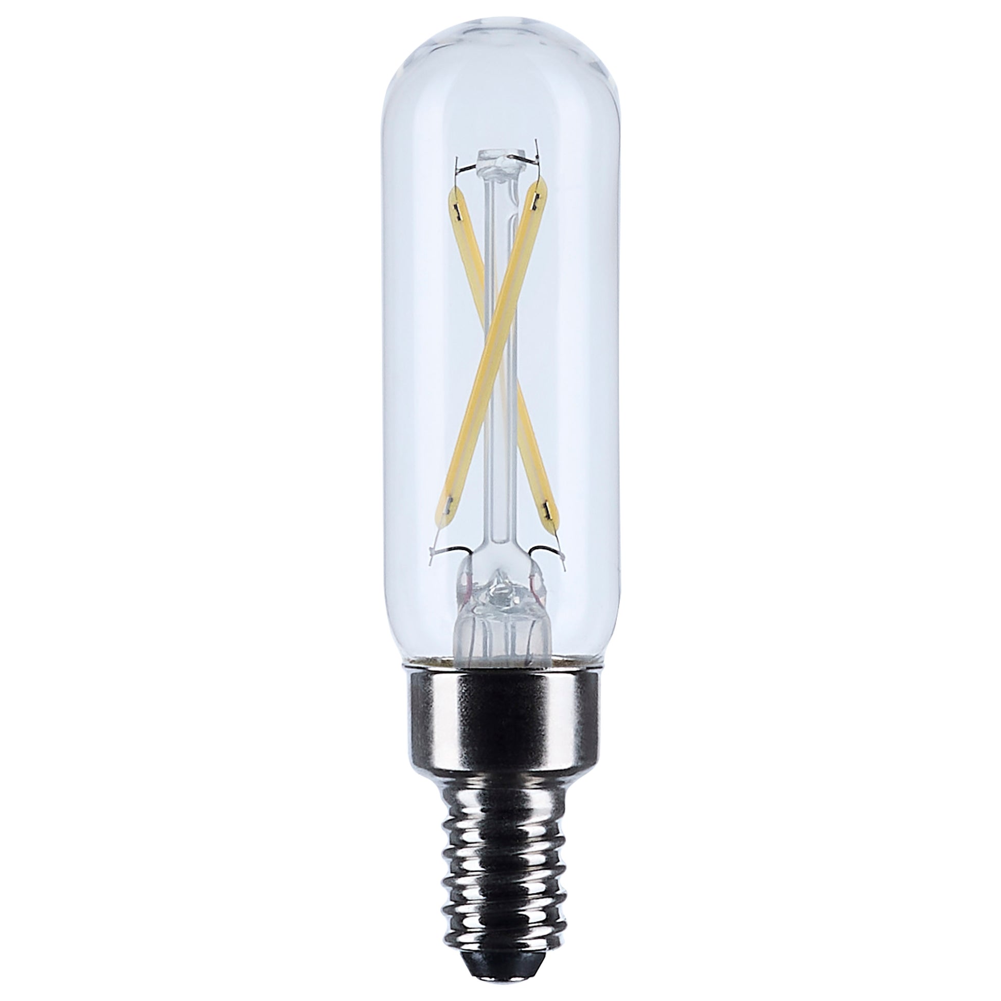 image of 2.8 Watt T6 LED - Clear - Candelabra base - 90 CRI - 2700K - 120 Volt