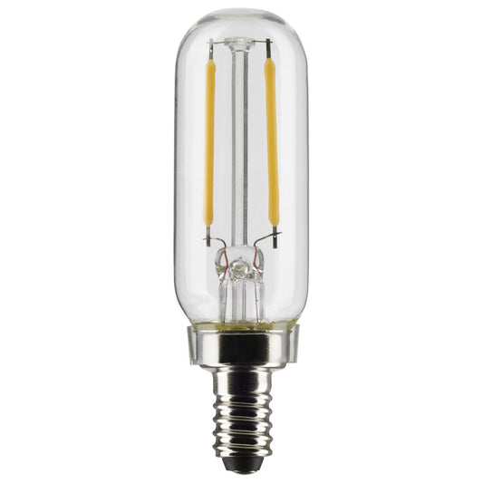2.8 Watt T6 LED - Clear - Candelabra base - 90 CRI - 4000K - 120 Volt