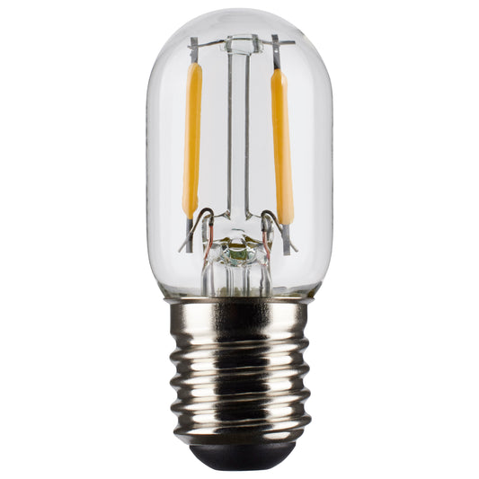 image of 3 Watt T6.5 LED - Clear - Intermediate base - 90 CRI - 2700K