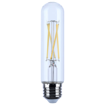 image of 8 Watt T10 LED - Clear - Medium base - 90 CRI - 2700K - 120 Volt
