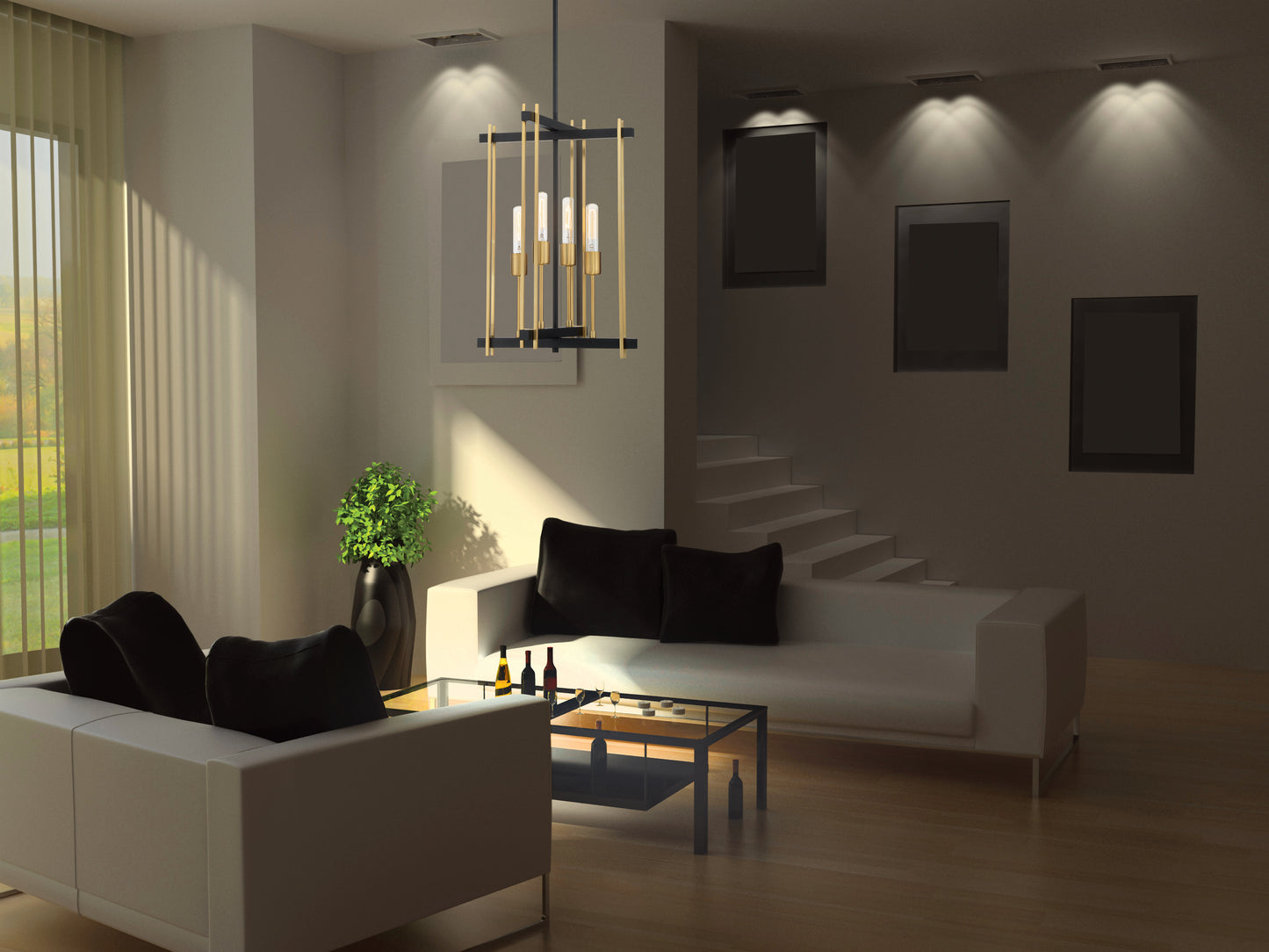 image of 8 Watt T9 LED - Clear - Medium base - 90 CRI - 2700K - 120 Volt