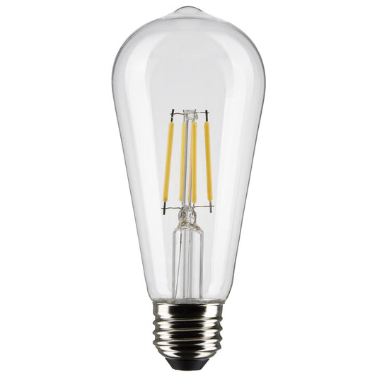 5 Watt ST19 LED - Clear - Medium base - 90 CRI - 3000K - 120 Volt