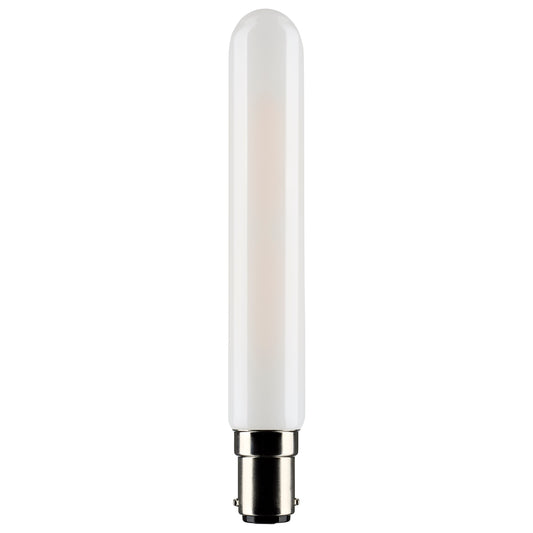 image of 4 Watt T6.5 LED - Frosted - Double Contact Bayonet Base - 3000K - 360 Lumens - 120 Volt