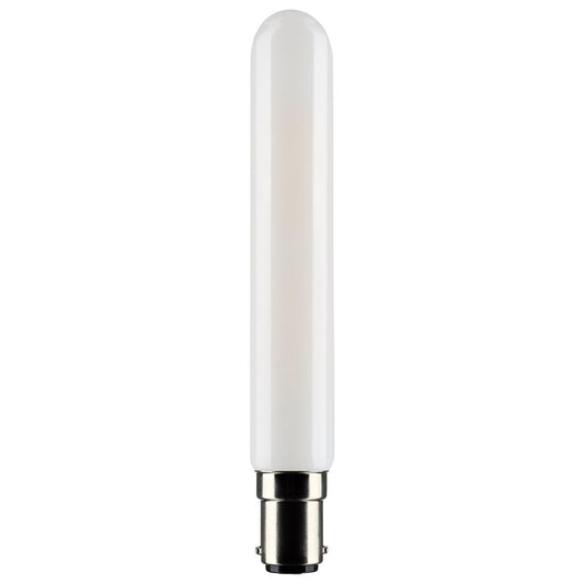 image of 4 Watt T6.5 LED - Frosted - Double Contact Bayonet Base - 3000K - 360 Lumens - 120 Volt