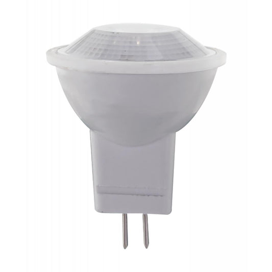 image of 2 Watt MR11 LED - GU4 base - 3000K - 12 Volt - 36 deg. Beam Angle - 2-Card