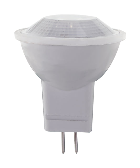 image of 2 Watt MR11 LED - GU4 base - 3000K - 12 Volt - 36 deg. Beam Angle - 2-Card