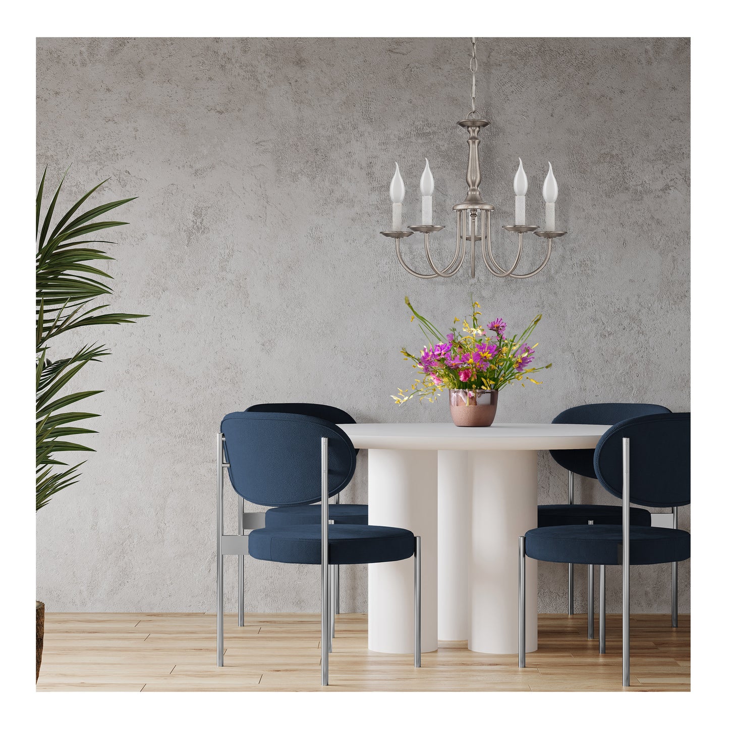 image of 4 Watt CA10 LED - Frosted - Candelabra Base - 2700K - 350 Lumens - 120 Volt - 2-Pack