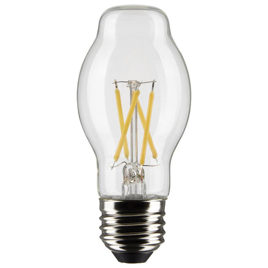 5 Watt BT15 LED - Clear - Medium Base - 2700K - 450 Lumens - 120 Volt - 2-Pack