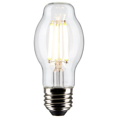 image of 8 Watt BT15 LED - Clear - Medium Base - 2700K - 800 Lumens - 120 Volt