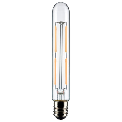image of 4 Watt T6.5 LED - Clear - Intermediate Base - 3000K - 400 Lumens - 120 Volt