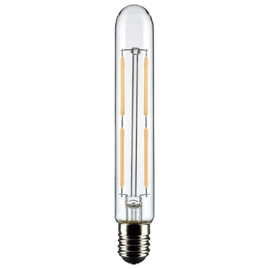 image of 4 Watt T6.5 LED - Clear - Intermediate Base - 3000K - 400 Lumens - 120 Volt