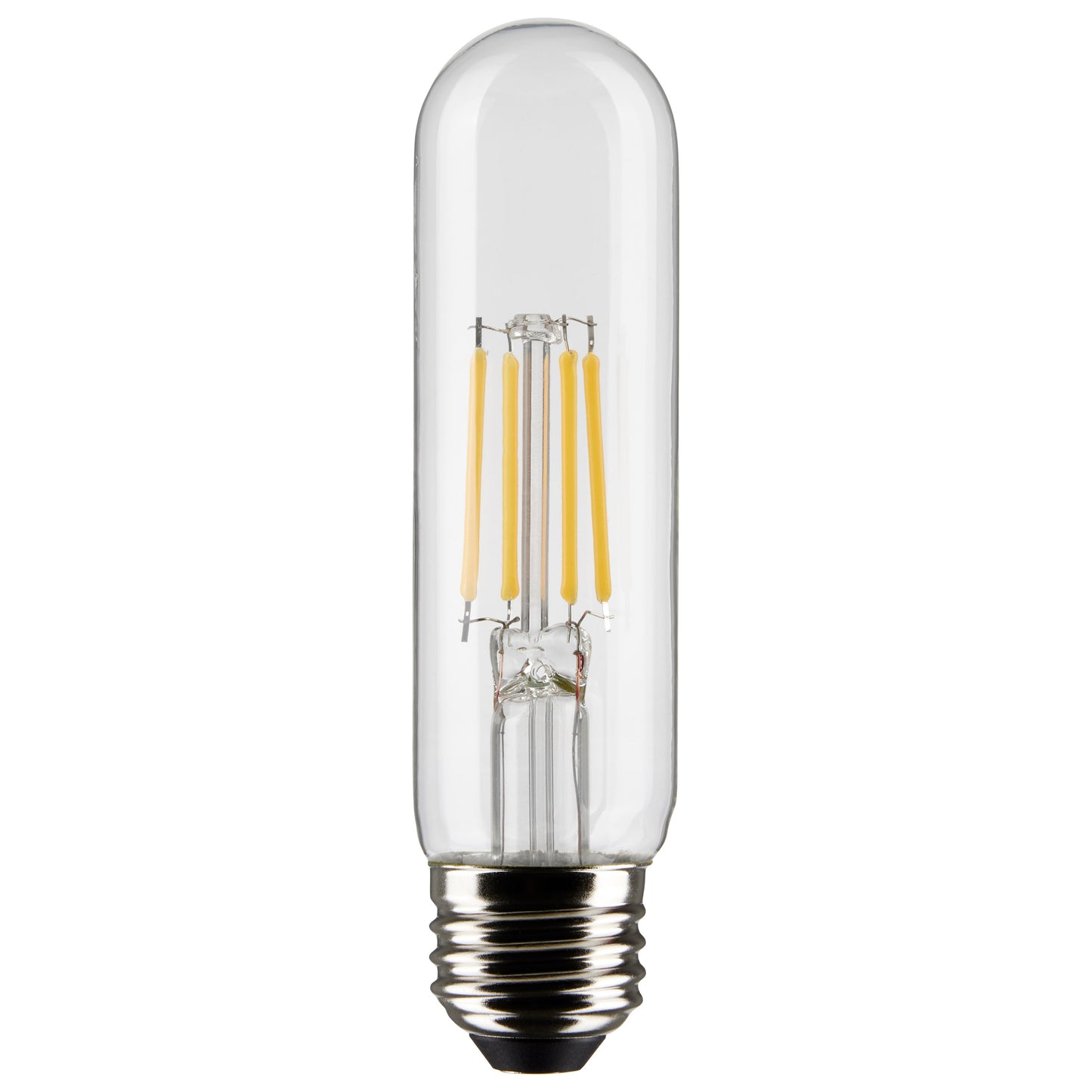 image of 5.5 Watt T10 LED - Clear - Medium Base - 2700K - 450 Lumens - 120 Volt - 2-Pack