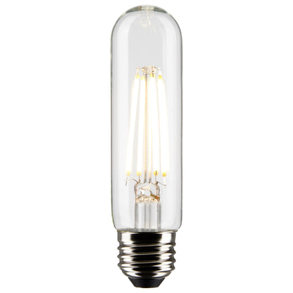 image of 8 Watt T10 LED - Clear - Medium Base - 2700K - 800 Lumens - 120 Volt - 2-Pack