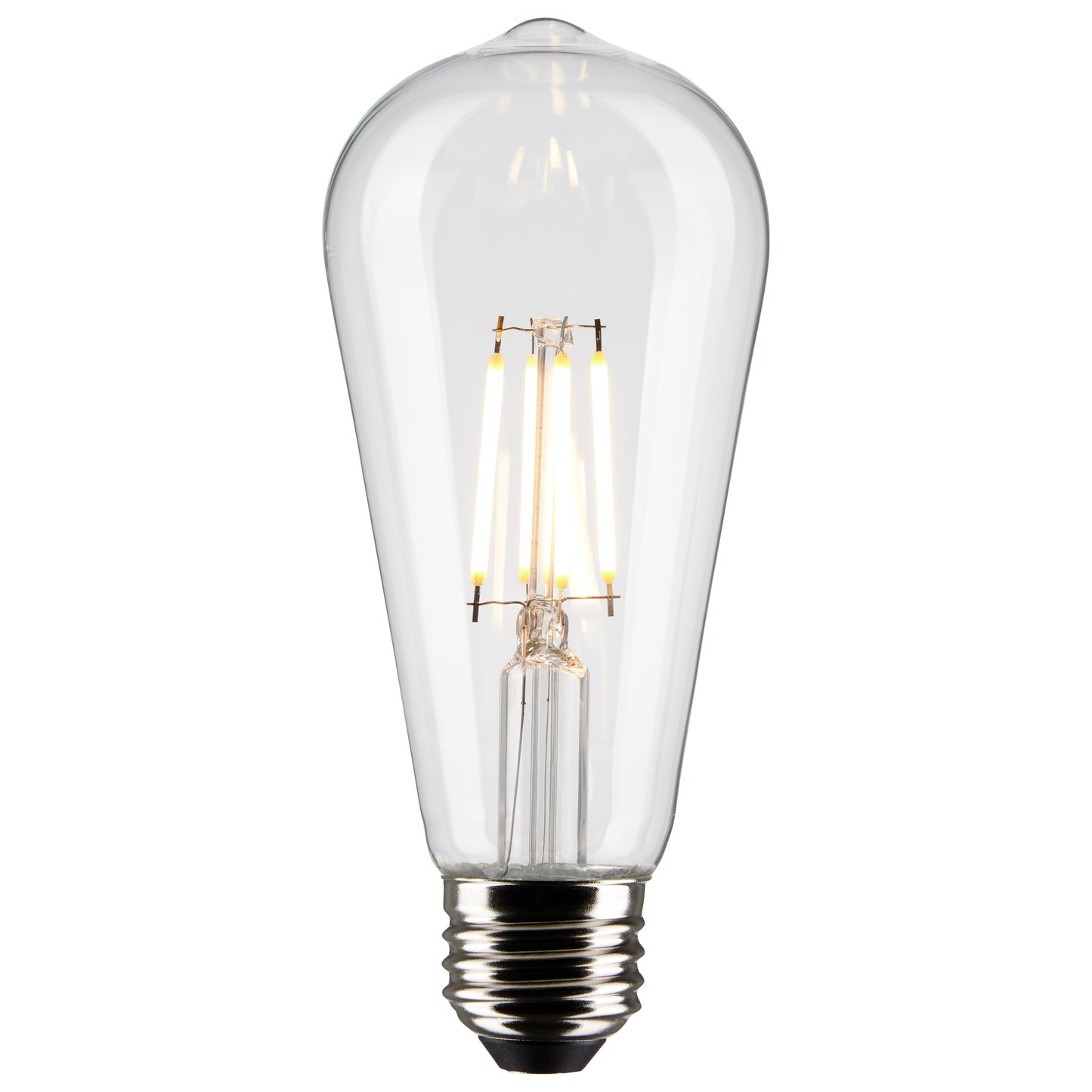 image of 5 Watt ST19 LED - Clear - Medium Base - 2700K - 425 Lumens - 2-Pack