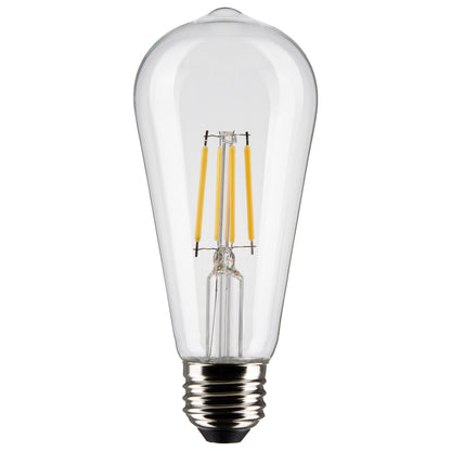 image of 5 Watt ST19 LED - Clear - Medium Base - 2700K - 425 Lumens - 2-Pack