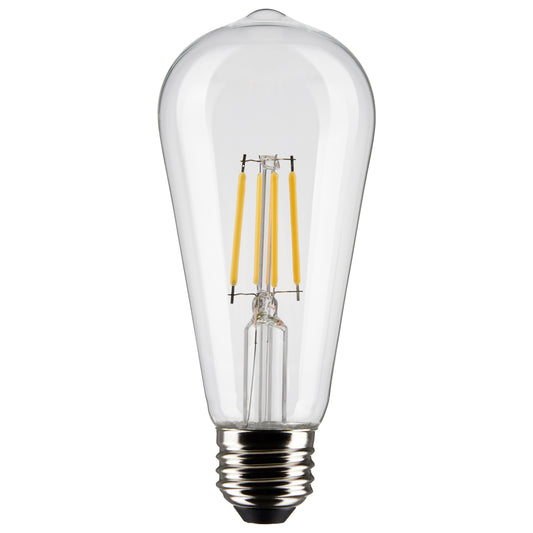 image of 5 Watt ST19 LED - Clear - Medium Base - 2700K - 425 Lumens - 2-Pack