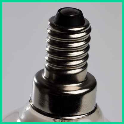 image of 4.5 Watt G16.5 LED - White - Candelabra Base - 5000K - 120 Volt - 2-Card