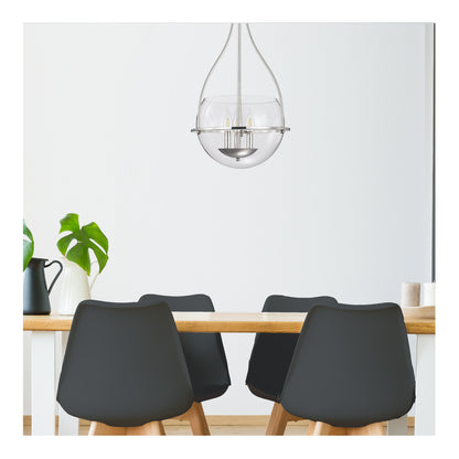 image of 5.5 Watt CA10 LED - Clear - Candelabra Base - 5000K - 120 Volt - 2-Card