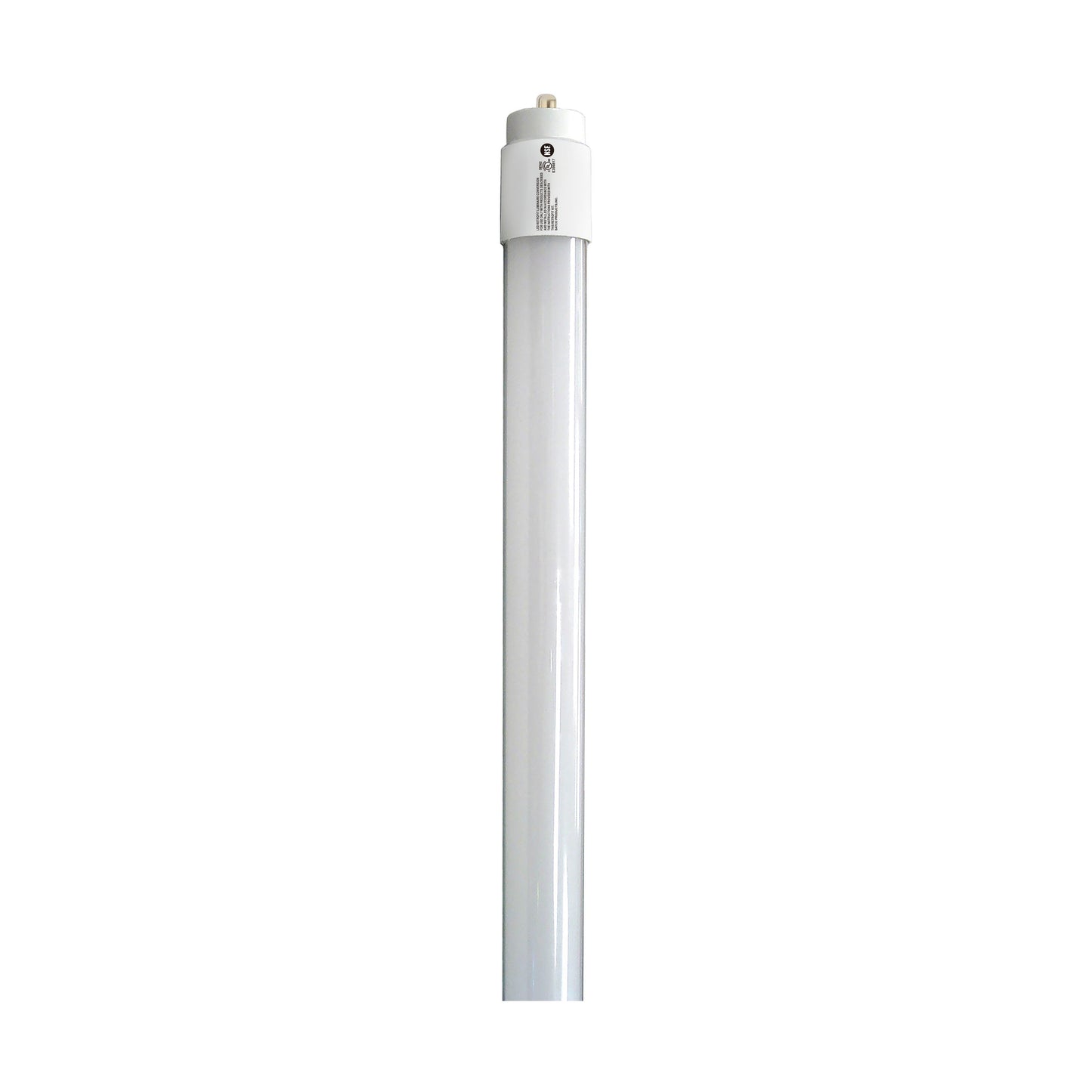 image of 40 Watt - 8 Foot - T8 LED - Single pin base - 6500K - 50000 Average rated hours - 5500 Lumens - Type B - Ballast Bypass - Double Ended Wiring - DLC 5.1