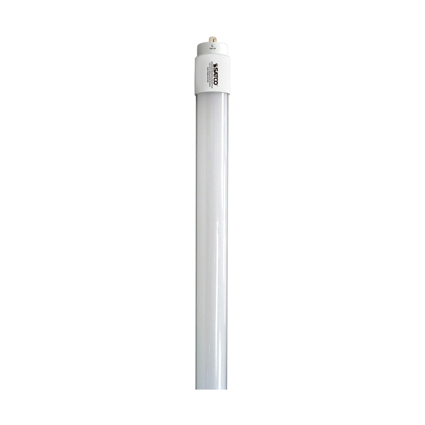 image of 40 Watt - 8 Foot - T8 LED - Single pin base - 6500K - 50000 Average rated hours - 5500 Lumens - Type B - Ballast Bypass - Double Ended Wiring - DLC 5.1