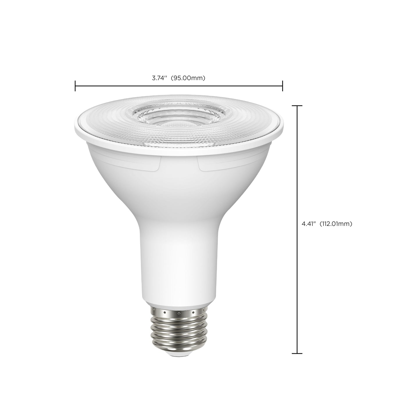 image of 8.5 Watt PAR30L LED - 90 CRI - 3000K - 40 deg. Beam Angle - Medium base - 120 Volt