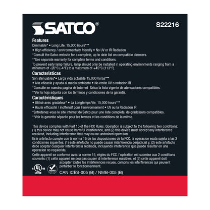 image of 11.5 Watt PAR38 LED - 90 CRI - 3000K - 40 deg. Beam Angle - Medium base - 120 Volt