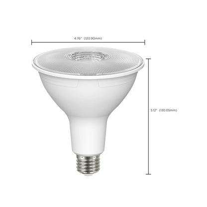 image of 11.5 Watt PAR38 LED - 90 CRI - 3000K - 40 deg. Beam Angle - Medium base - 120 Volt
