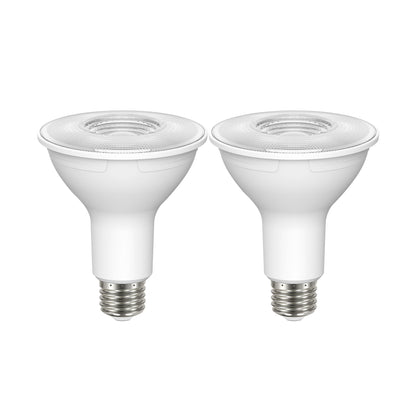 image of 8.5 Watt PAR30L LED - 90 CRI - 3000K - 40 deg. Beam Angle - Medium base - 120 Volt - Pack of 2