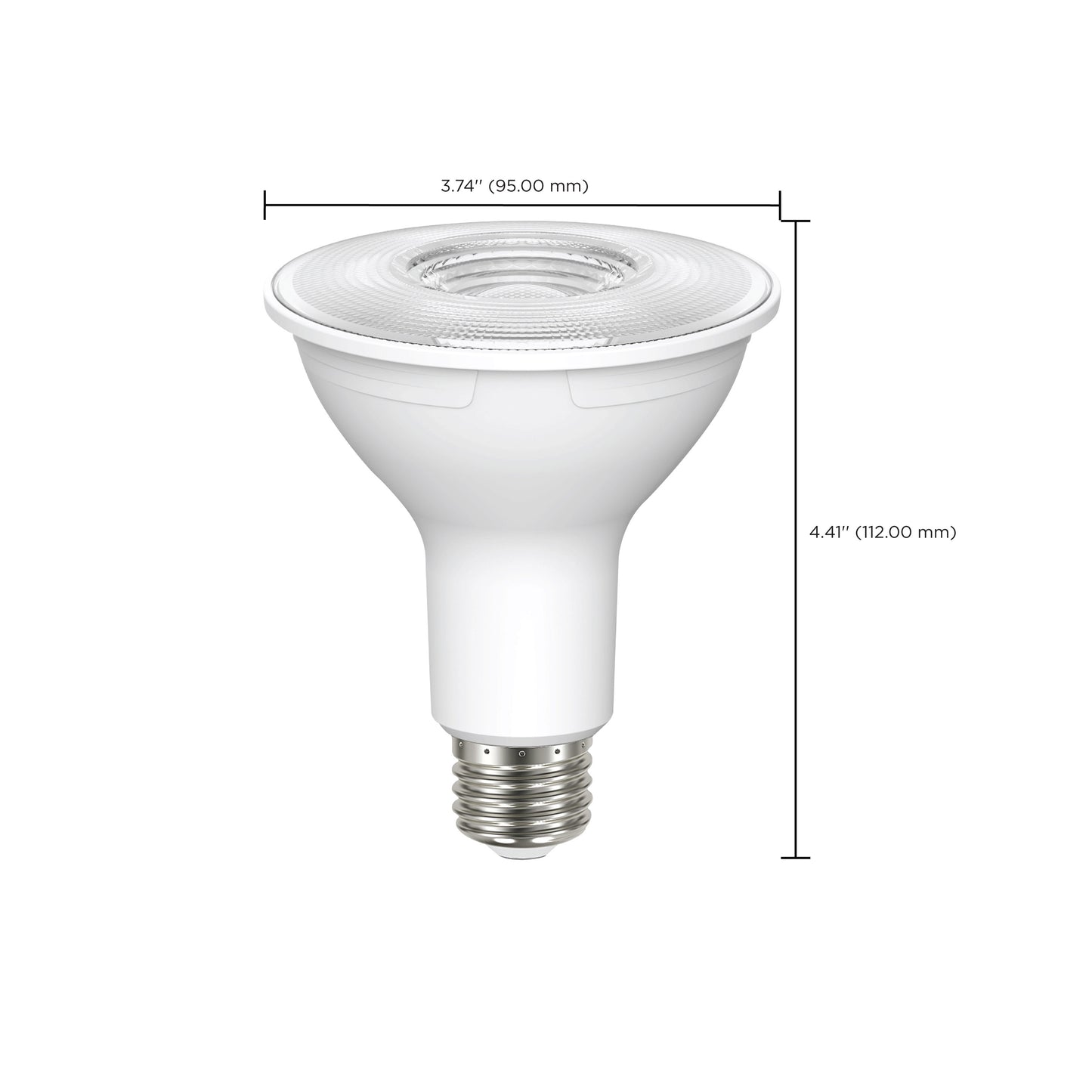 image of 8.5 Watt PAR30L LED - 90 CRI - 3000K - 40 deg. Beam Angle - Medium base - 120 Volt - Pack of 2