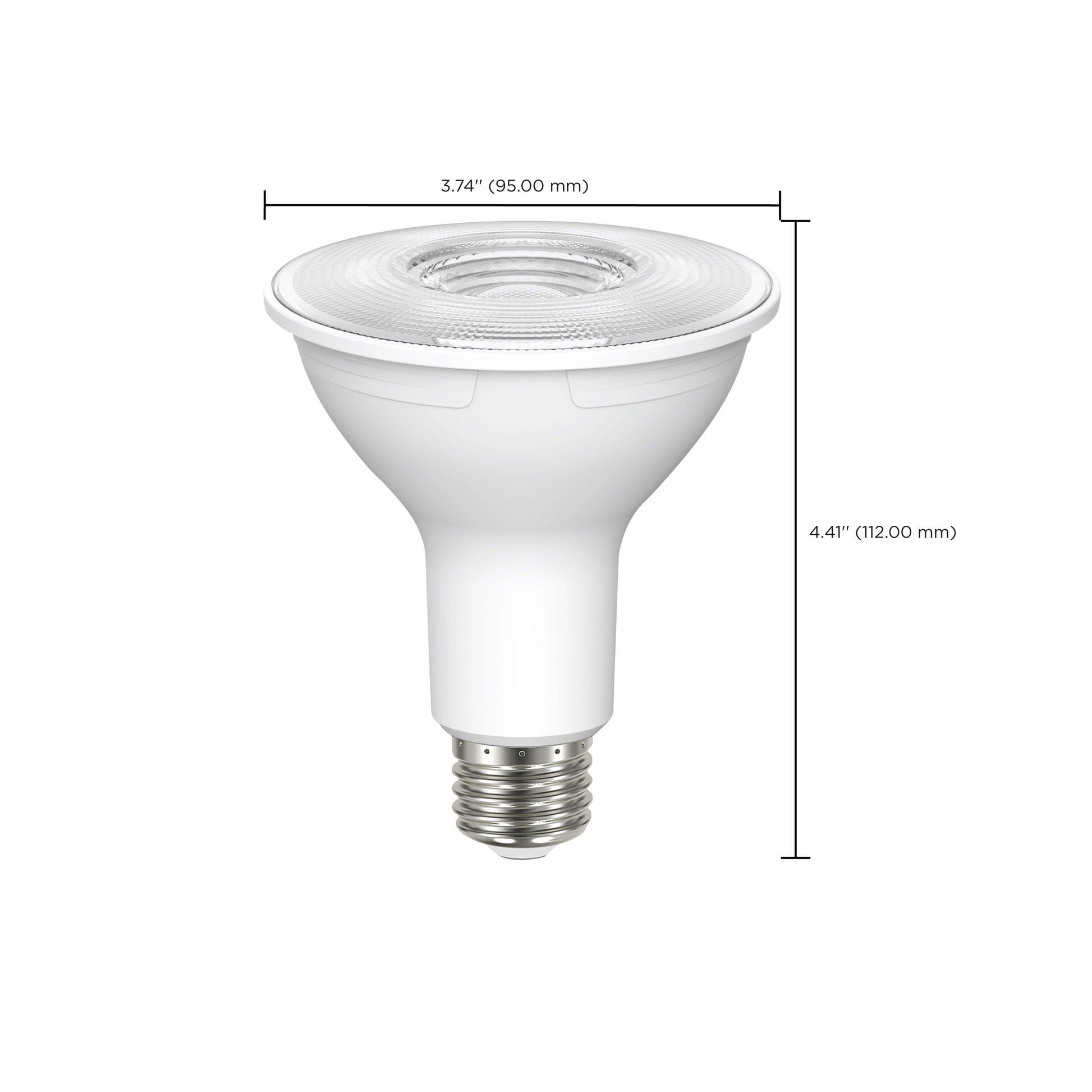 image of 8.5 Watt PAR30L LED - 90 CRI - 3000K - 40 deg. Beam Angle - Medium base - 120 Volt - Pack of 2
