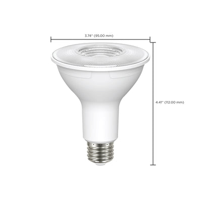 image of 8.5 Watt PAR30L LED - 90 CRI - 3000K - 40 deg. Beam Angle - Medium base - 120 Volt - Pack of 2