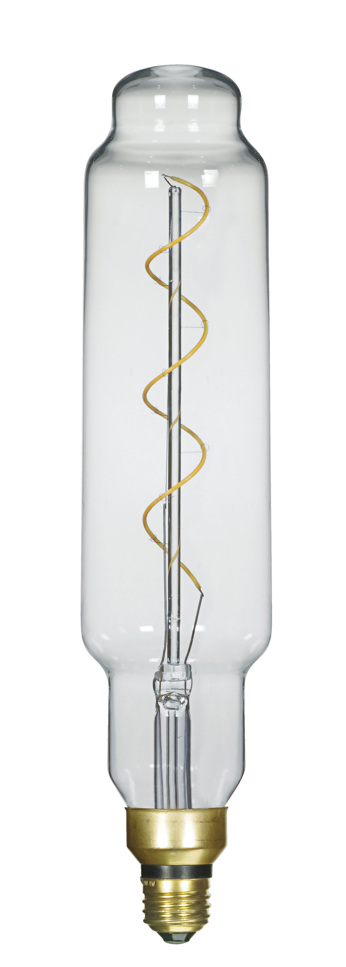 image of 4 Watt T24 LED vintage style - Clear - 25000 Average rated hours - Medium Base - 120 Volt