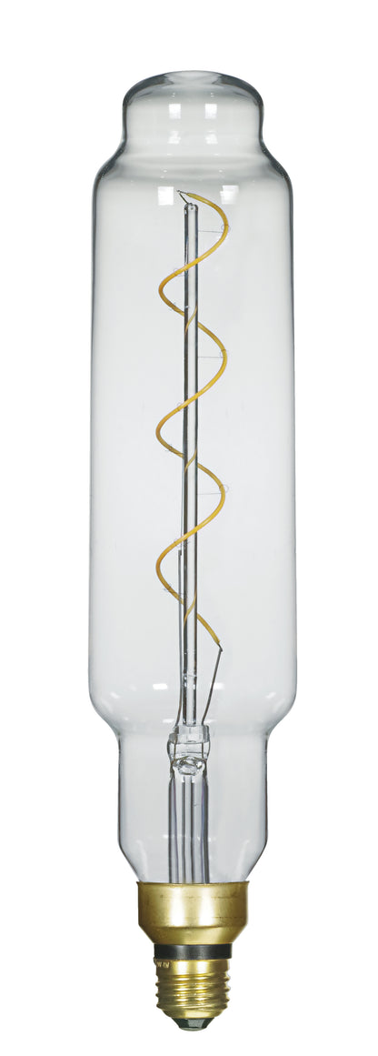 image of 4 Watt T24 LED vintage style - Clear - 25000 Average rated hours - Medium Base - 120 Volt