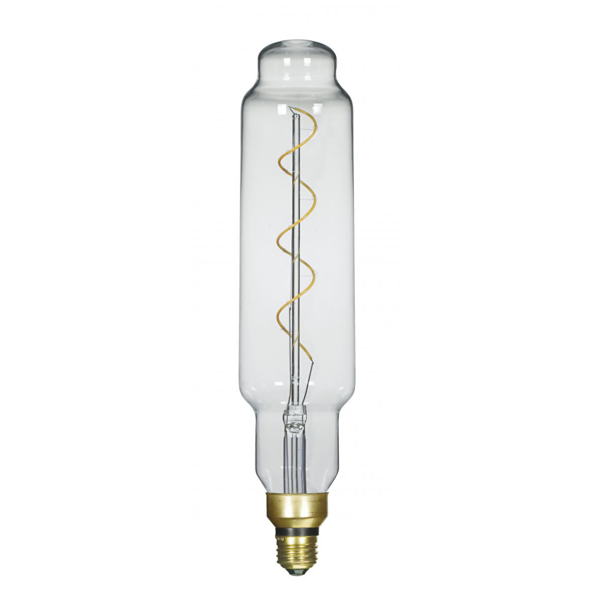 image of 4 Watt T24 LED vintage style - Clear - 25000 Average rated hours - Medium Base - 120 Volt